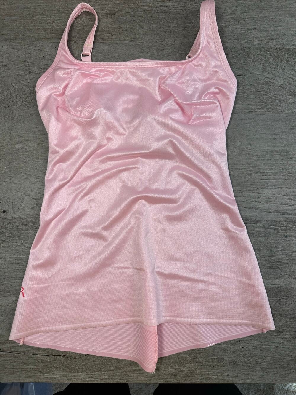 Ruby Ribbon Pink Cami 32 Tank Top Shirt